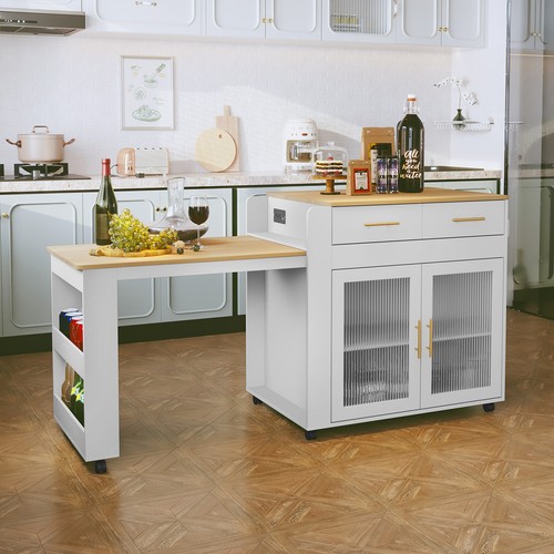 Extendable kitchen island - extendable,