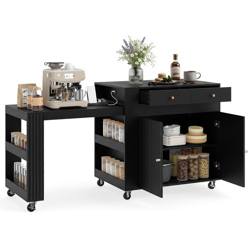 Rolling kitchen cart wheels - rolling,