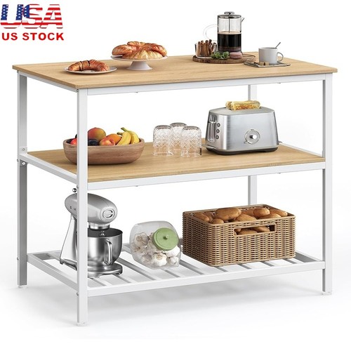Spacious kitchen island table - kitchen,